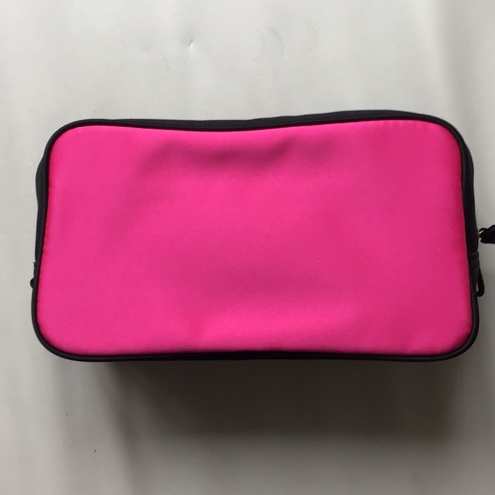 PRADA FUSHIA PINK SATIN POUCH - Picture 4 of 5